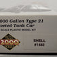 Proto 2000 HO Scale "SCCX Shell" 8000 Gallon Type 21 Riveted Tank Car #1482 Kit EX/Box