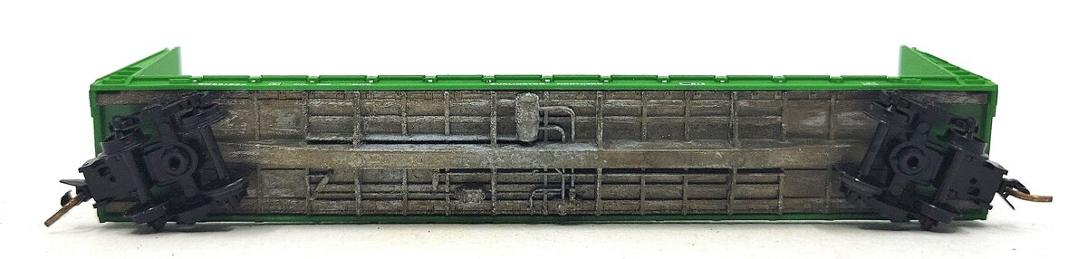 Micro-Trains 05400010 N Burlington Northern 61' Bulkhead Flatcar #621534 LN/Box