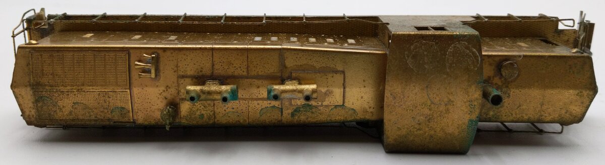 NJ Custom Brass DE-107 HO BRASS GMD-1 4-Wheel Diesel Locomotive -Unpainted/Box