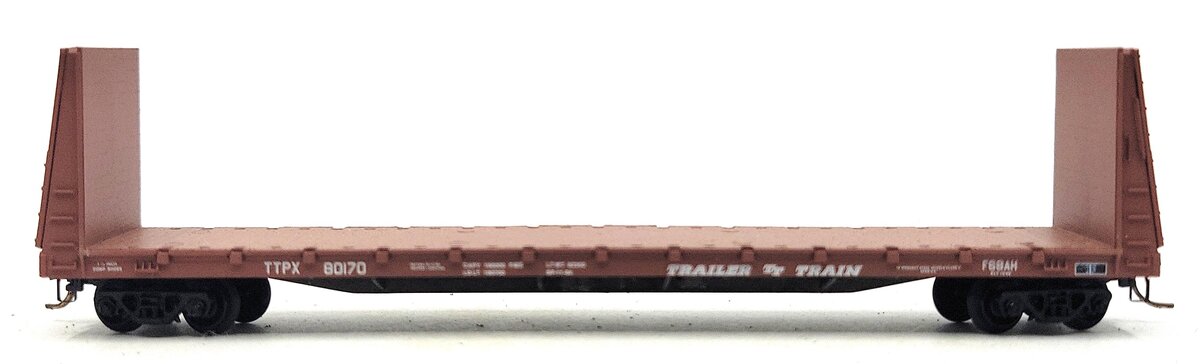 Micro-Trains 05400040 N TTX Trailer Train 61' 8" Bulkhead Flatcar #80170 LN/Box