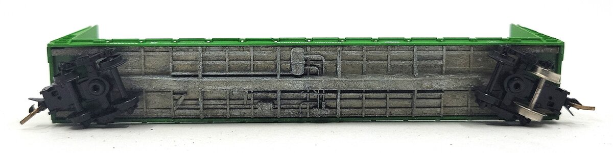 Micro-Trains 05400010 N Burlington Northern 61' Bulkhead Flatcar #621353 EX/Box