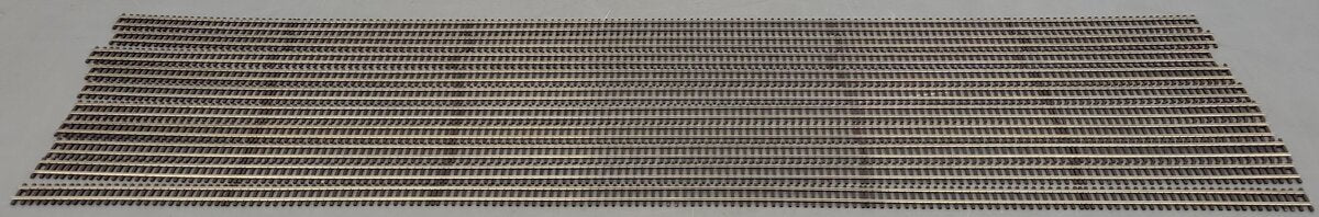 Shinohara Track HOn3 Scale Code 60 Assorted Straight Track Sections [10] VG