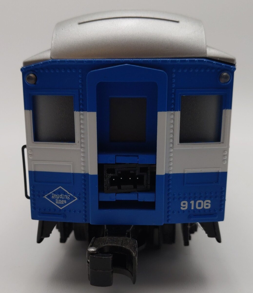 K-Line K2781-0001 O Reading 15" Powered Interurban Car #9106 EX/Box