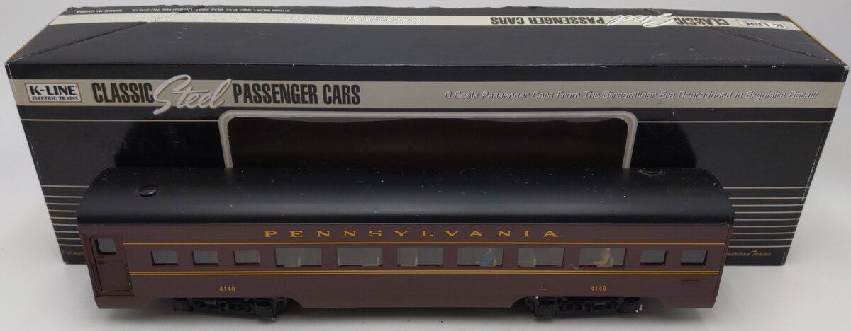 K-Line K4680-14149 O PRR Spirit of St. Louis 15" Aluminum Coach Car #4149 EX/Box