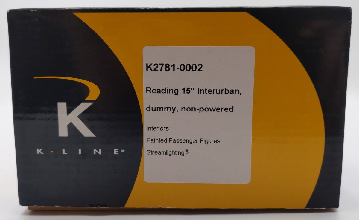 K-Line K2781-0002 O Reading 15
