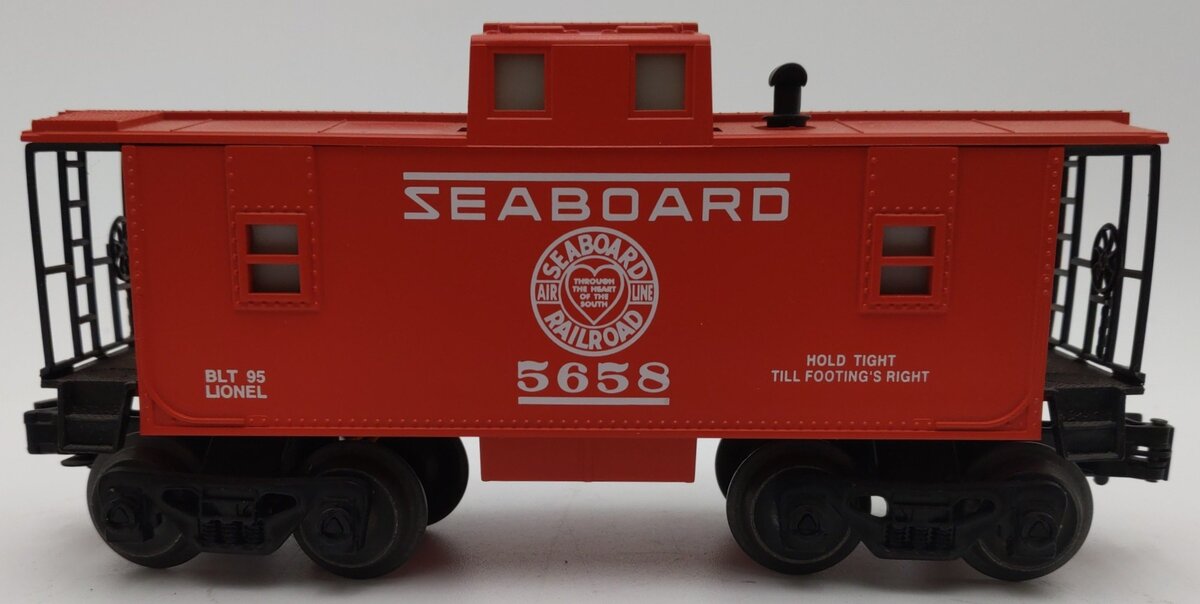 Lionel 6-16559 O Gauge Seaboard Illuminated Caboose EX/Box