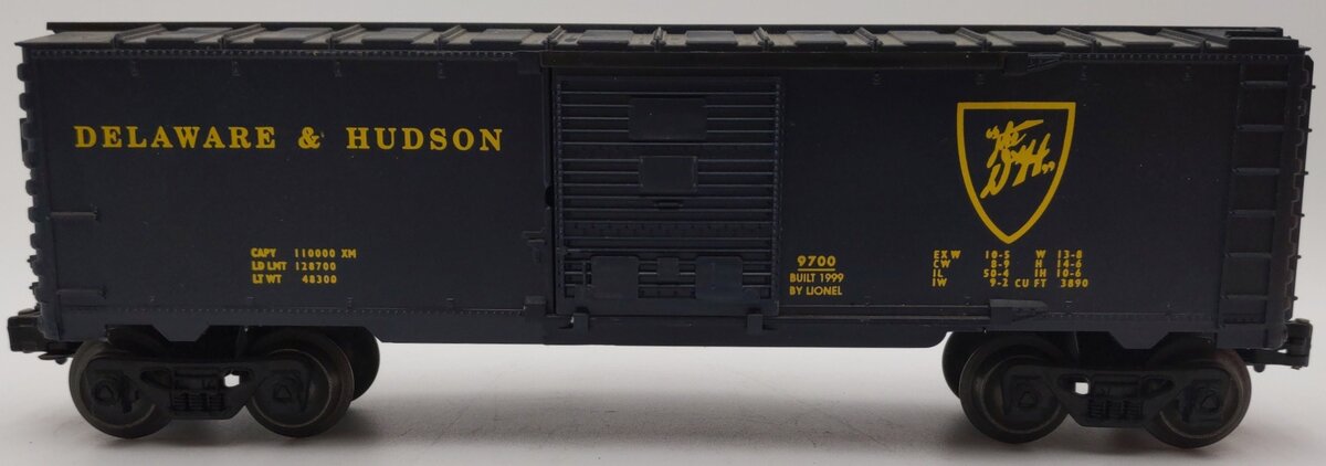 Lionel 6-26224 Delaware & Hudson Boxcar #9700 EX/Box