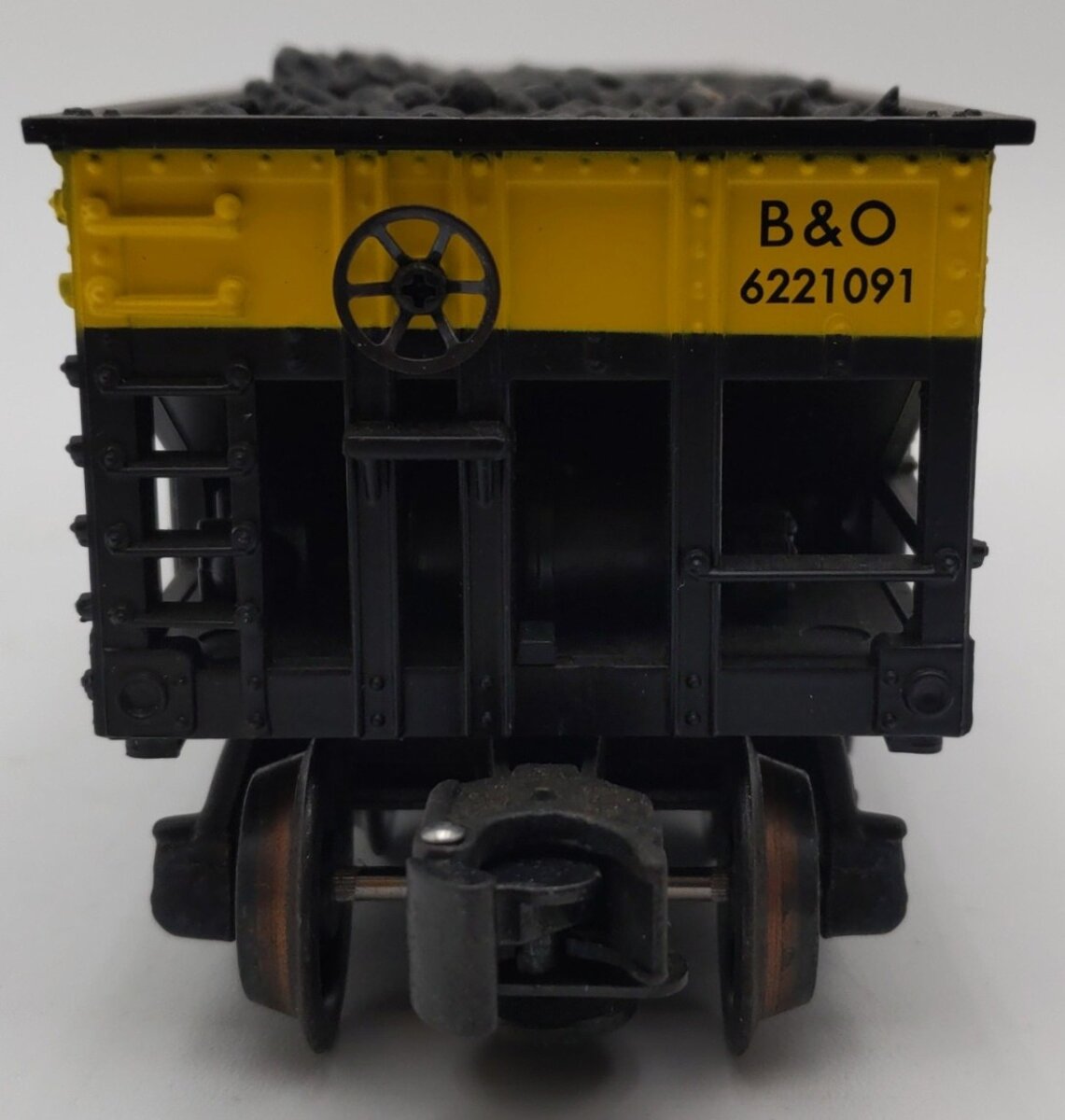 K-Line K622-1091 O Gauge Baltimore & Ohio Classic Ribbed Hopper Car #6221091 EX/Box