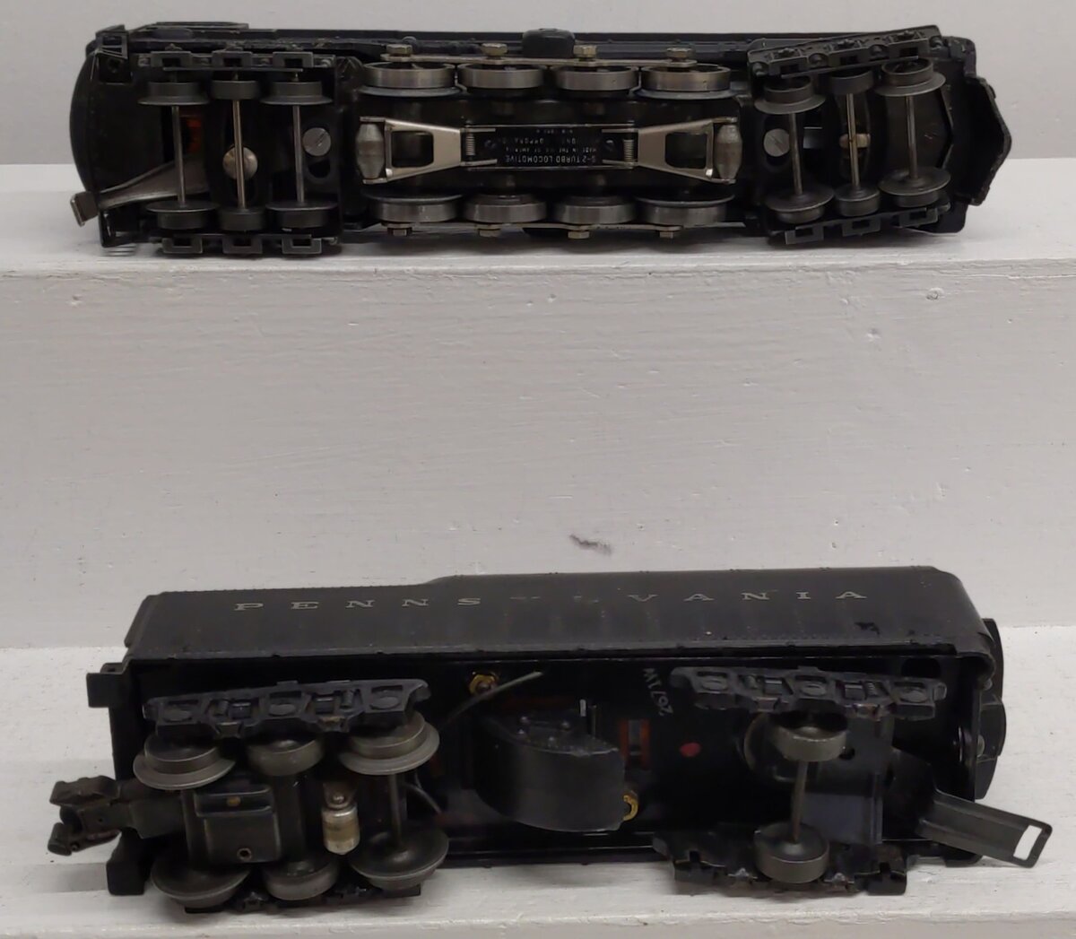 Lionel 681 Vintage O 6-8-6 Diecast S2 Steam Turbine Loco w/2671W Tender VG