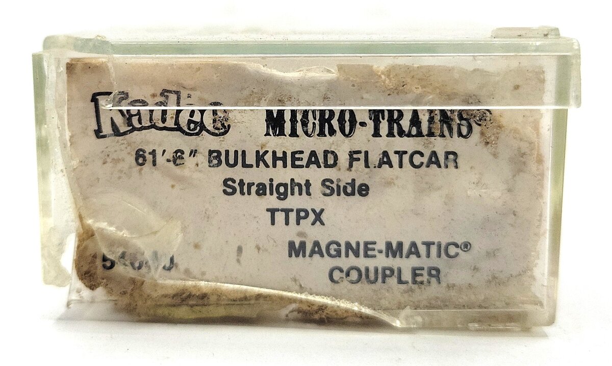 Micro-Trains 05400050 N W&GR 61' 8" Bulkhead Straight Side Flatcar #2022 EX/Box