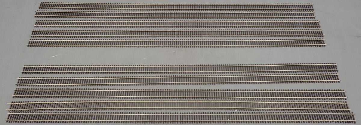 Rail Craft HO Scale Code 70 Assorted Straight Track Sections [10] VG