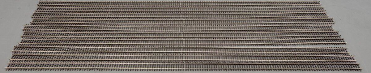 Rail Craft HO Scale Code 70 Assorted Straight Track Sections [10] VG