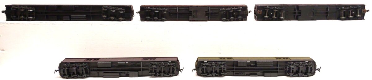 HO Scale Assorted Passenger Cars [5] VG