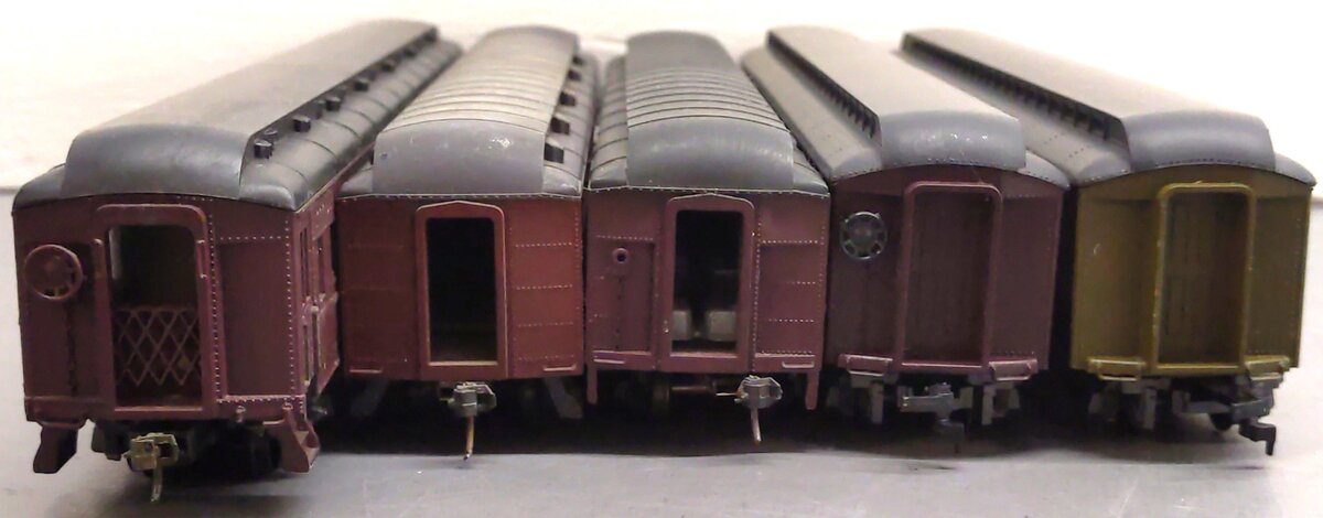 HO Scale Assorted Passenger Cars [5] VG