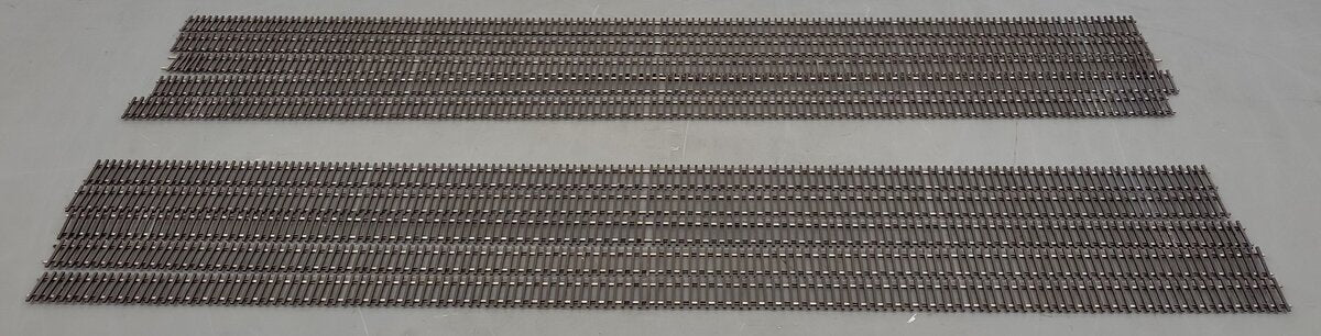 Rail Craft HO Scale Code 70 Assorted Straight Track Sections [10] VG