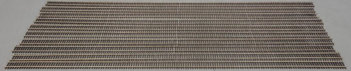 Rail Craft HO Scale Code 70 Assorted Straight Track Sections [10] VG