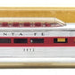 Model Power 3052 N Scale Santa Fe 75' Streamline Vista Dome #3052 EX/Box