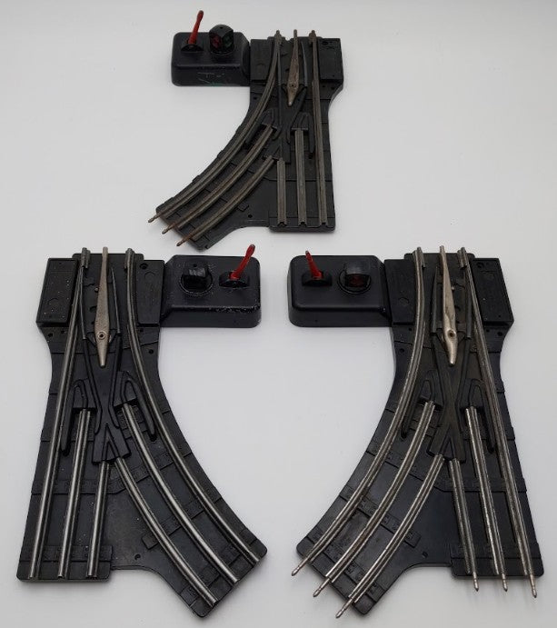 Lionel Vintage O Gauge O42 Manual Right & Left Hand Switches/Turnouts [3] VG
