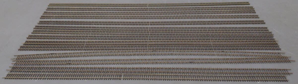 Rail Craft HO Scale Code 70 Assorted Straight Track Sections [14] VG