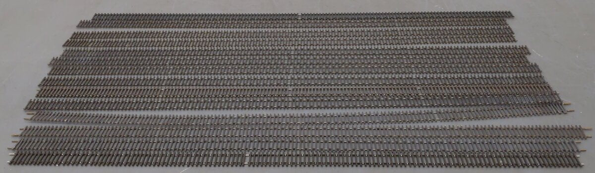 Rail Craft HO Scale Code 70 Assorted Straight Track Sections [14] VG