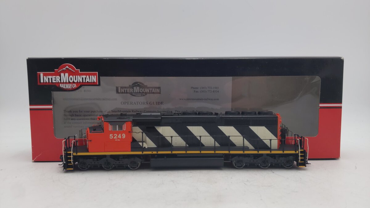 InterMountain 49301S-02 HO Scale Canadian National SD40-2W Diesel #5249 w/DCC EX/Box