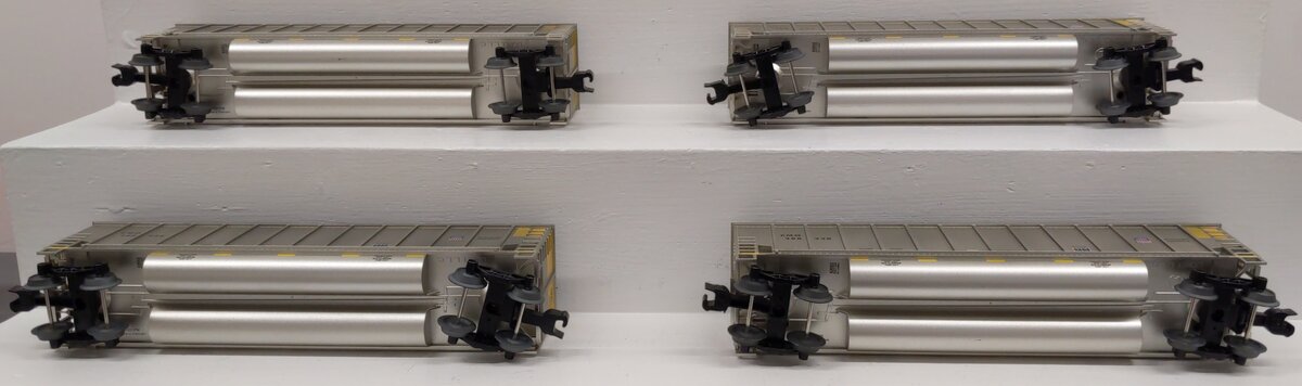 Lionel 2243050 O Union Pacific Standard Rotary Gondola (Set of 4) LN/Box