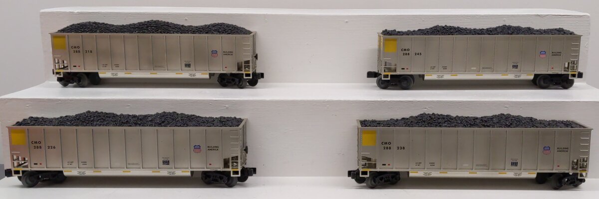 Lionel 2243050 O Union Pacific Standard Rotary Gondola (Set of 4) LN/Box