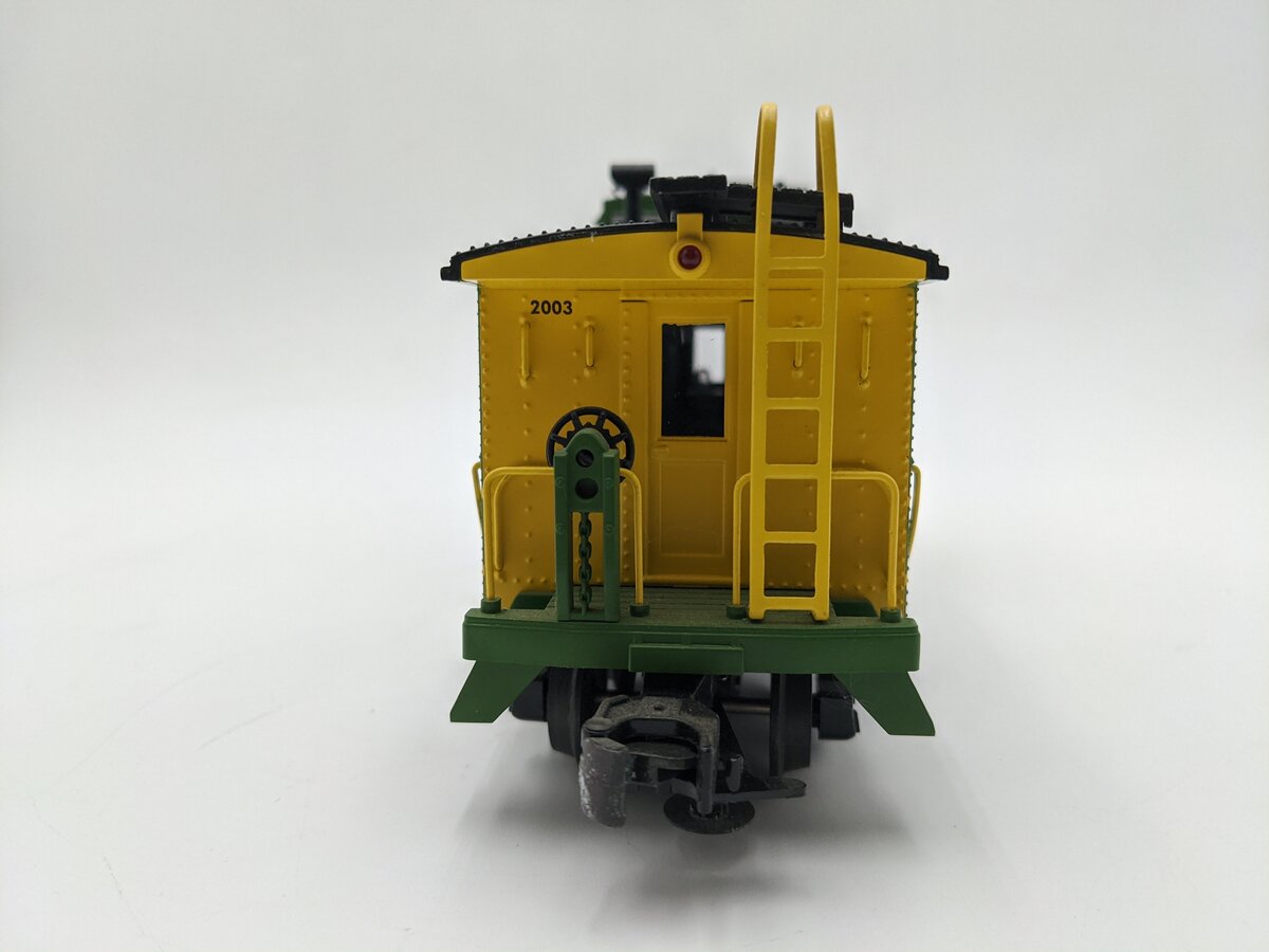 MTH 20-91148 O Gauge John Deere Steel Caboose #2003 EX