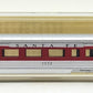 Model Power N Scale 3032 Santa Fe 75' Streamline Coach Passenger Car EX/Box