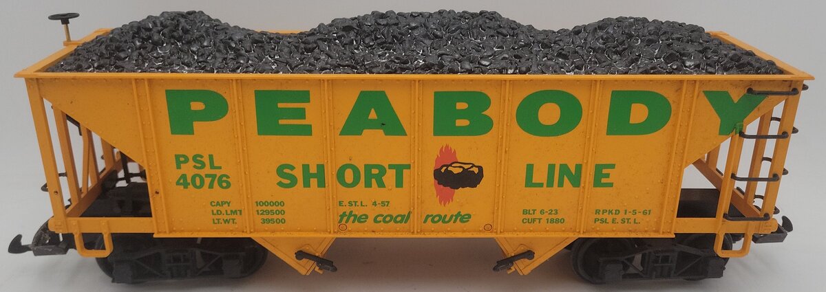 LGB 4076-X01 G Scale Peabody Hopper Car #4076 EX/Box