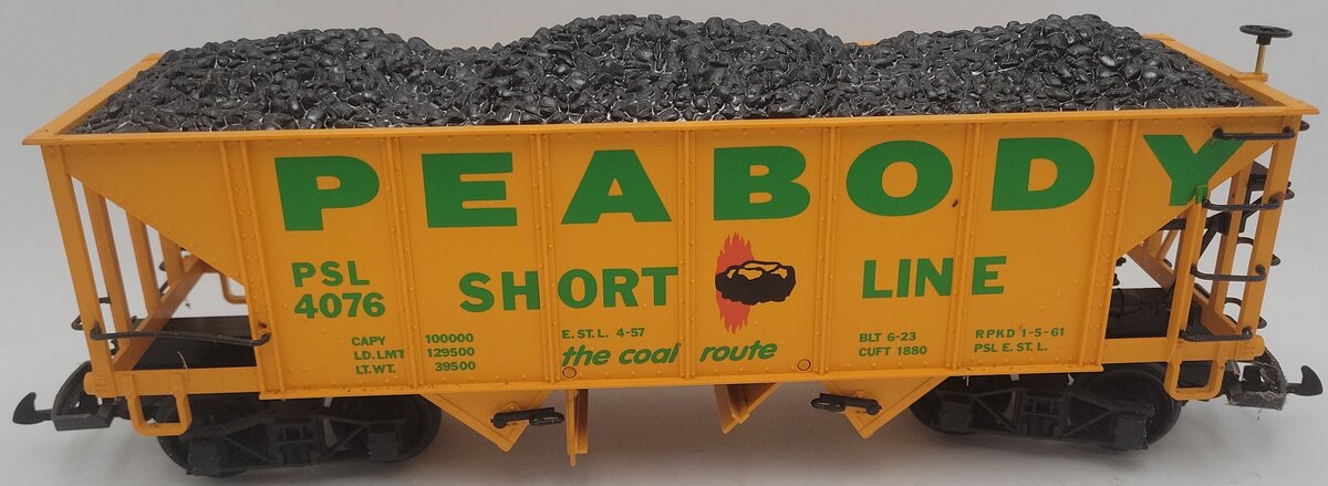 LGB 4076-X01 G Scale Peabody Hopper Car #4076 EX/Box