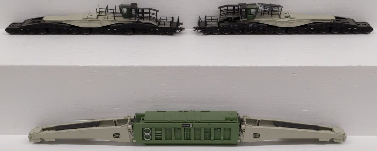 Trix 23994 HO Scale Extreme Load Car (Tragschabelwagen) EX/Box