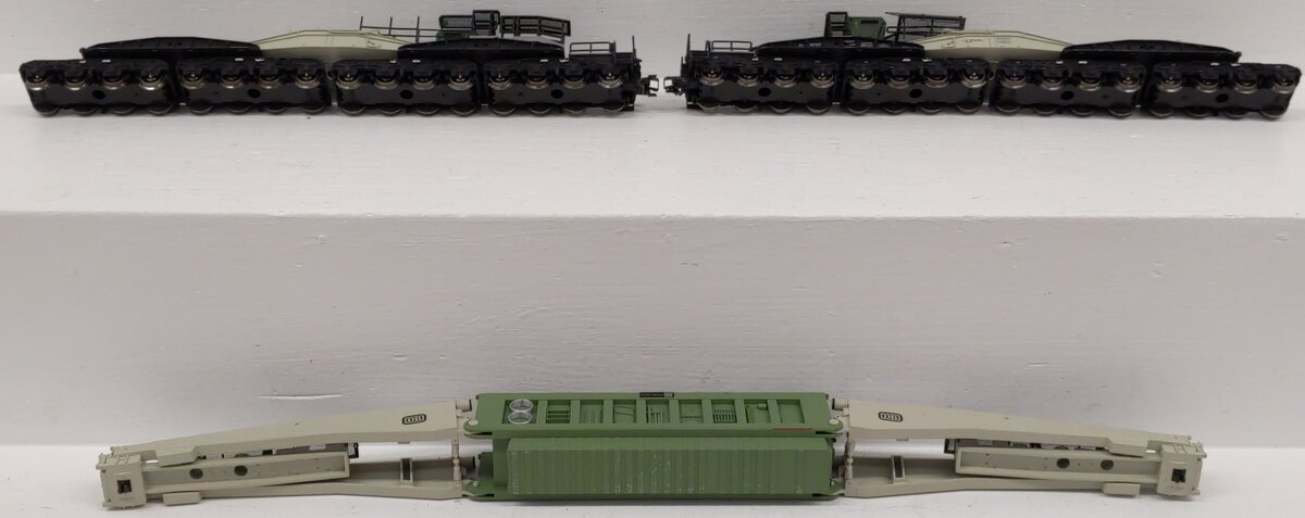 Trix 23994 HO Scale Extreme Load Car (Tragschabelwagen) EX/Box