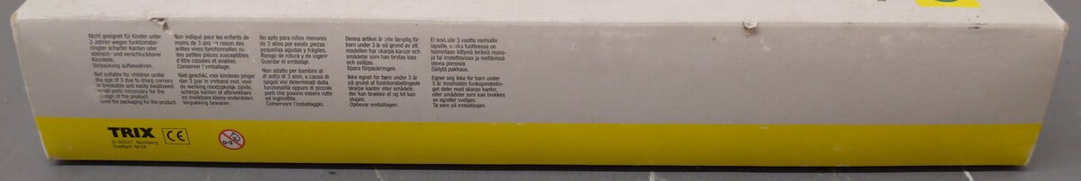 Trix 23994 HO Scale Extreme Load Car (Tragschabelwagen) EX/Box