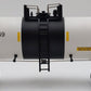 Menards 275-9218 O Gauge UTLX (White) Modern Tank Car #3949 EX