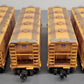 Menards 275-9239 O Gauge Union Pacific Weathered Center-Flow Hoppers (Set of 4) EX