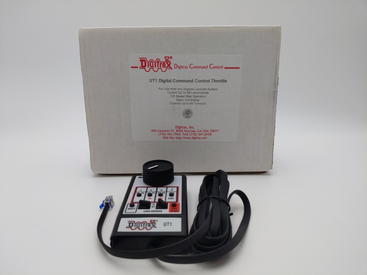 Digitrax UT1 Digital Command Control Throttle EX/Box