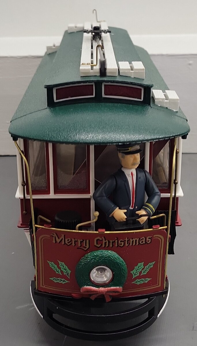 Dillard's G Scale North Pole Trolly Set EX/Box