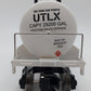 Menards 275-9218 O Gauge UTLX (White) Modern Tank Car #4073 EX