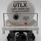Menards 275-9218 O Gauge UTLX (White) Modern Tank Car #4073 EX