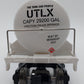 Menards 275-9218 O Gauge UTLX (White) Modern Tank Car #4093 EX