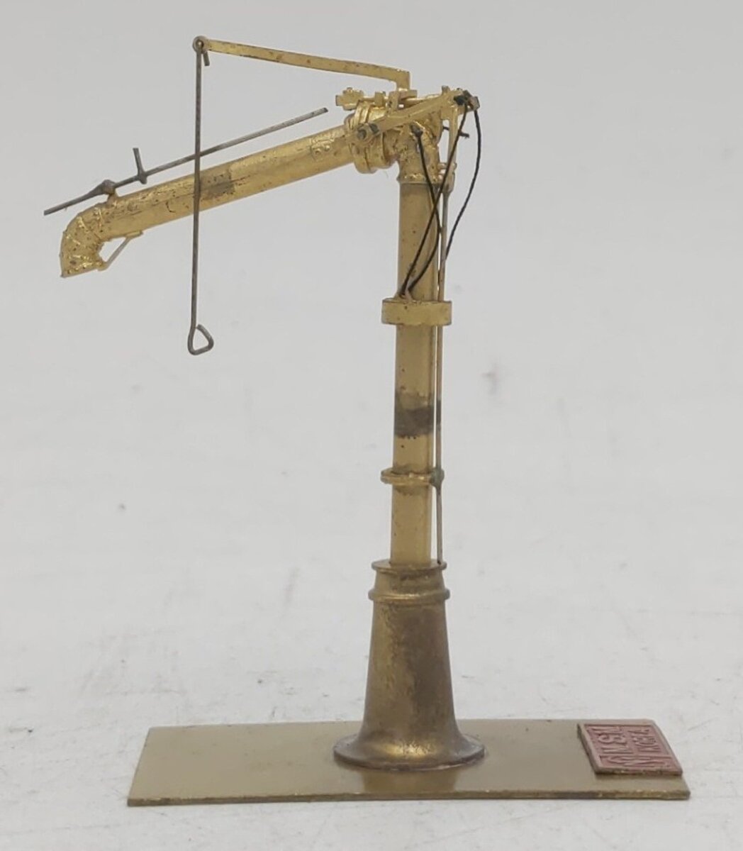 Overland OMI-2111 HO BRASS Sheffield Water Crane - Unpainted EX/Box