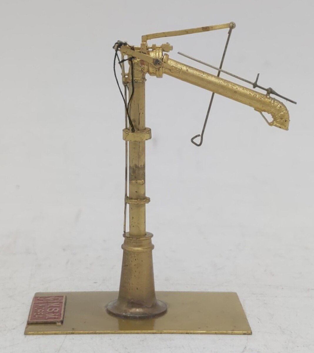 Overland OMI-2111 HO BRASS Sheffield Water Crane - Unpainted EX/Box