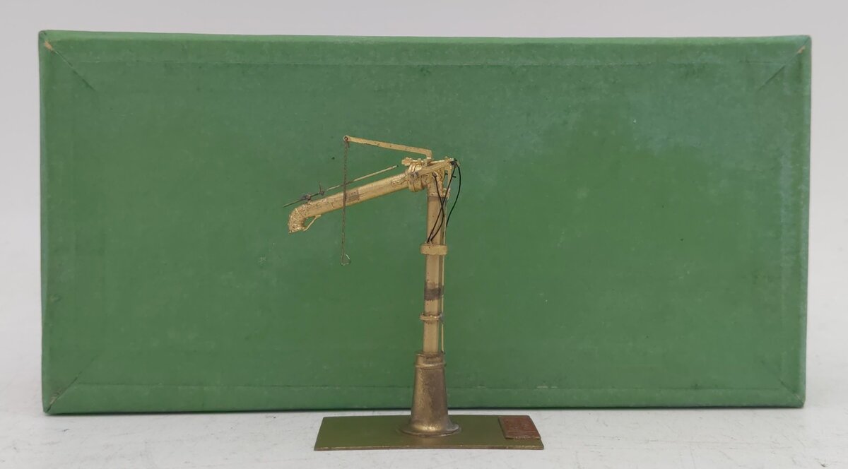 Overland OMI-2111 HO BRASS Sheffield Water Crane - Unpainted EX/Box