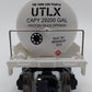 Menards 275-9218 O Gauge UTLX (White) Modern Tank Car #3939 EX