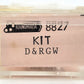 Roundhouse 8827 N Scale Rio Grande D&RGW Freight Car #61684 EX/Box