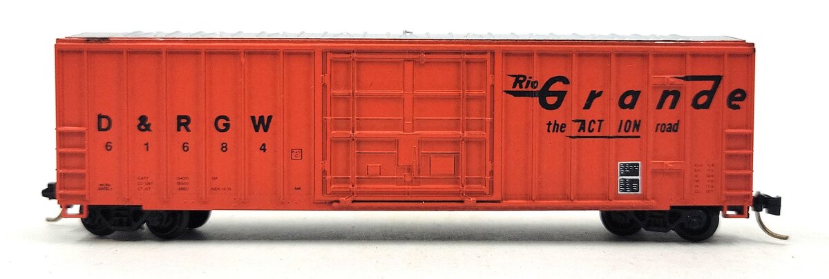 Roundhouse 8827 N Scale Rio Grande D&RGW Freight Car #61684 EX/Box