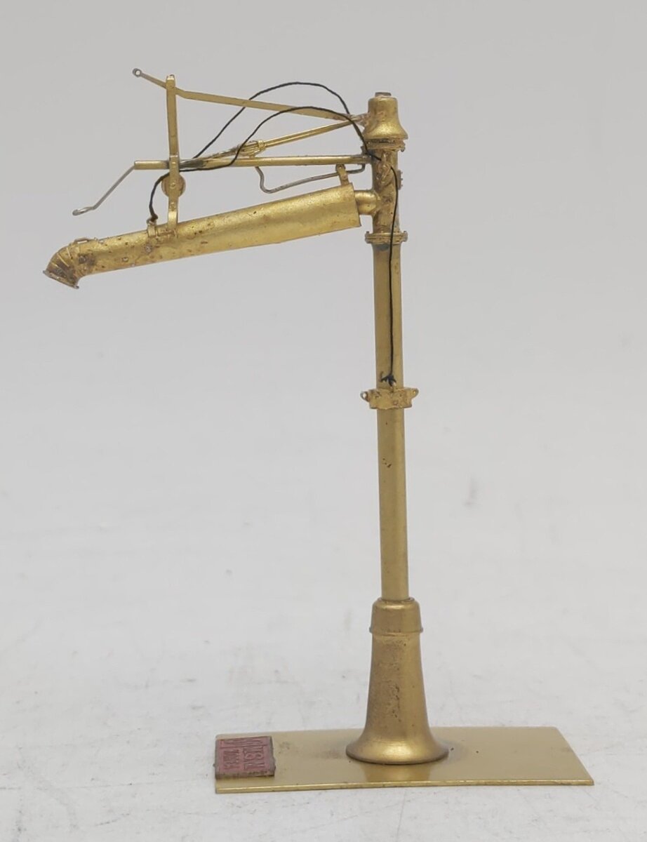 Overland OMI-2112 HO BRASS Poage Style 'H' Water Column w/ Fenner Spout EX/Box
