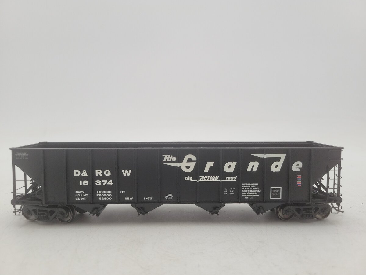 ExactRail Ep-81461-24 HO Scale Denver & Rio Grande Western Hopper Car #16374 EX/Box