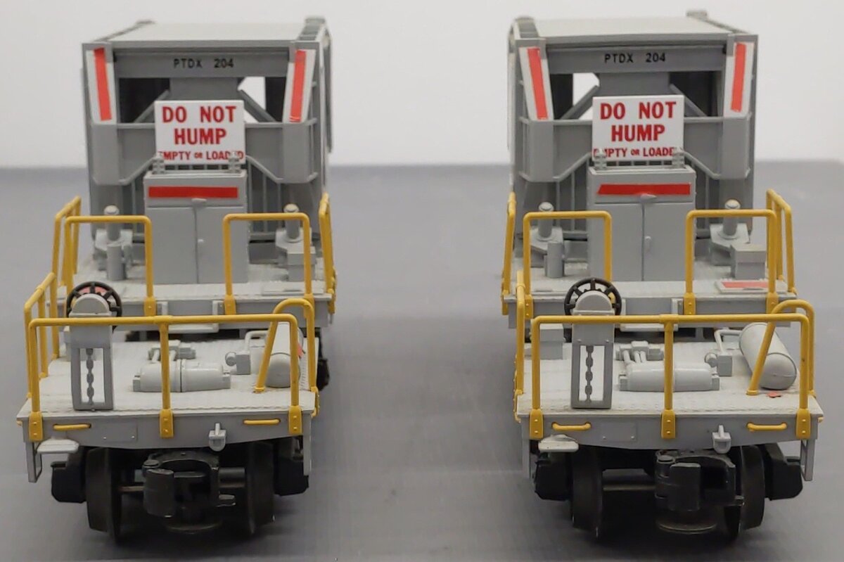MTH 20-98291 O Gauge ABB Schnabel Flatcar w/ Transformer #204 EX/Box